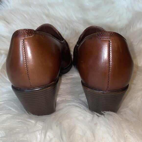 Dansko Beth Leather Pump Clog Heels 37 / 7 - Picture 6 of 10